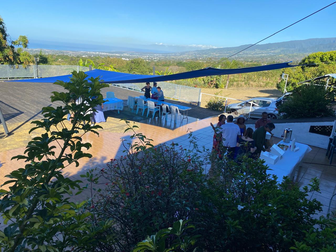 Terrasse de la Salle Zoiseaux Paradis
